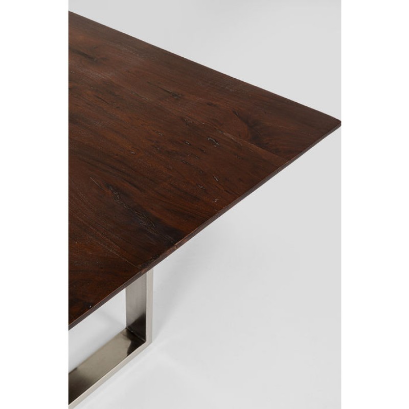 Table Symphony Dark Chrome 160x80